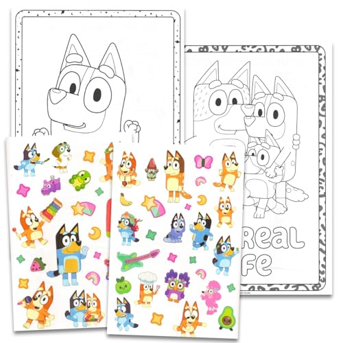 Bluey Temporary Tattoos Party Favors Set - 100+ Tattoos