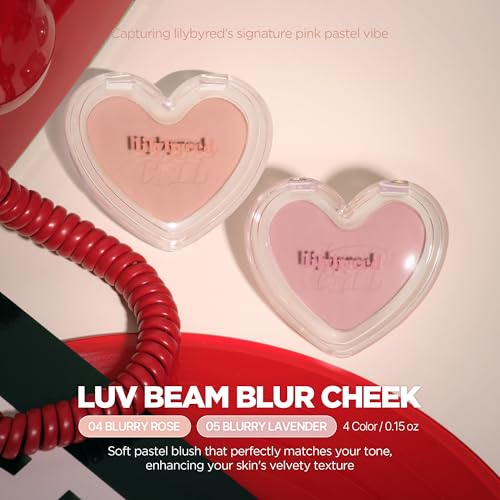 lilybyred Luv Beam Blur Cheek Powder Blush - Heart-Shaped