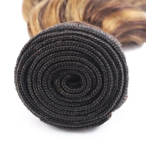 Brazilian Kinky Curly Hair Bundles T1B/P4/27 8-12 Inch