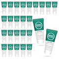Travel Size Body Wash, Mini Shower Gel Set, 20 ml Individually Wrapped Bulk Trial Sample Small Single Use Toiletries Amenities Kit for Men & Women for Hotel/Camping/Homeless 0.7 Fl Oz (Pack of 60)