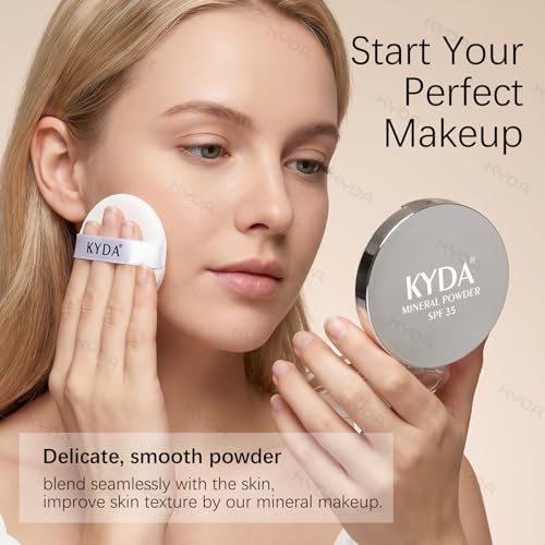 KYDA Mineral Pressed Powder Foundation SPF 35 Medium