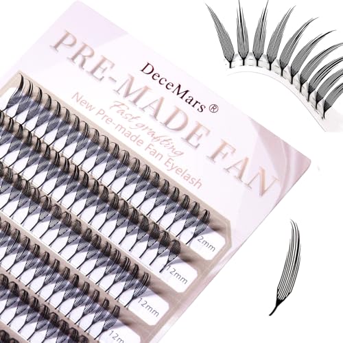 DeceMars Anime Wispy Eyelash Extensions - Spire Feather Lashes