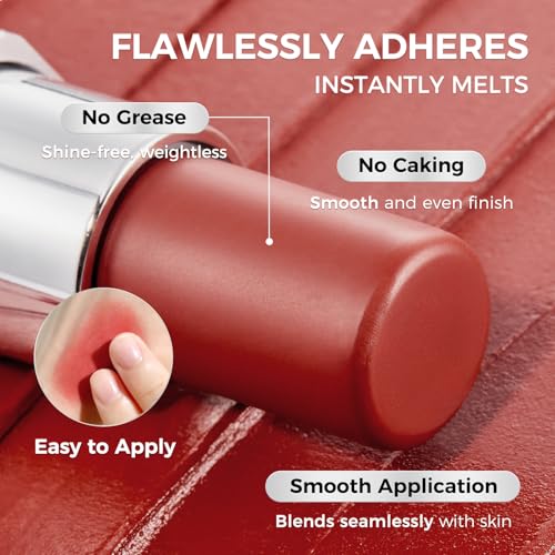 Cream Blush Stick - Long Lasting, Easy Blend Makeup
