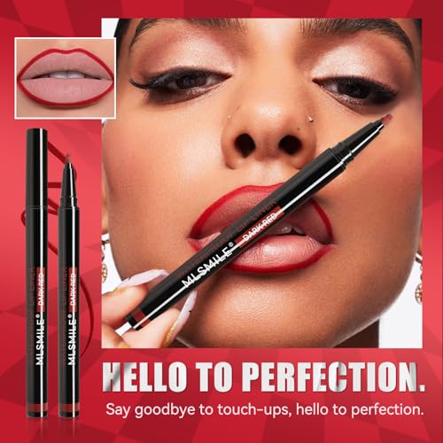 Longwear Liquid Lip Liner Pen Set - 24 Hour Waterproof Matte