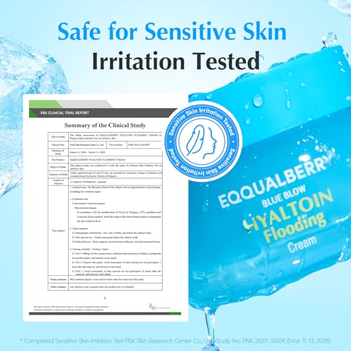 EQQUALBERRY Hyaluronic Acid & Glacier Water Hydrating Gel Cream 50ml