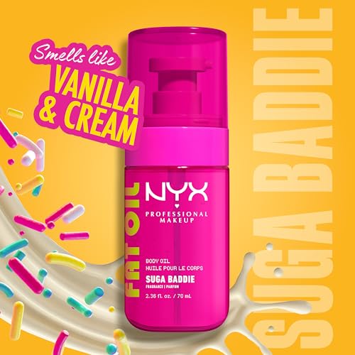 NYX Fat Oil Body Oil Suga Baddie - Vanilla Scented Glow