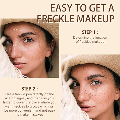 Freckle Pen Set 4 Colors - Waterproof Quick-Dry Makeup