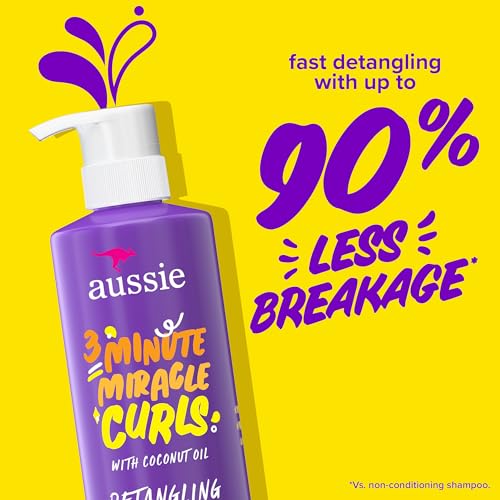 Aussie Miracle Curls 6-Piece Hair Care & Styling Set with Coconut Oil