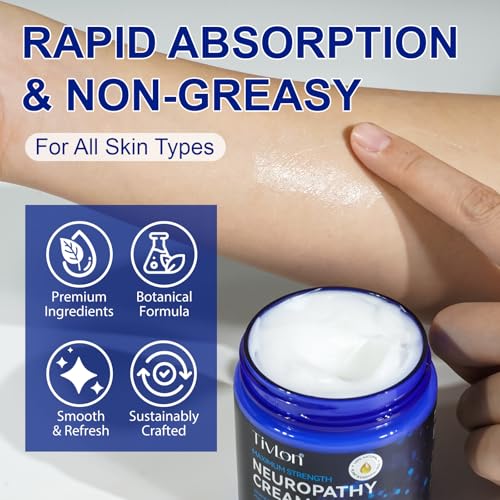 Neuropathy Nerve Care Cream for Feet & Hands – Fast-Acting Relief