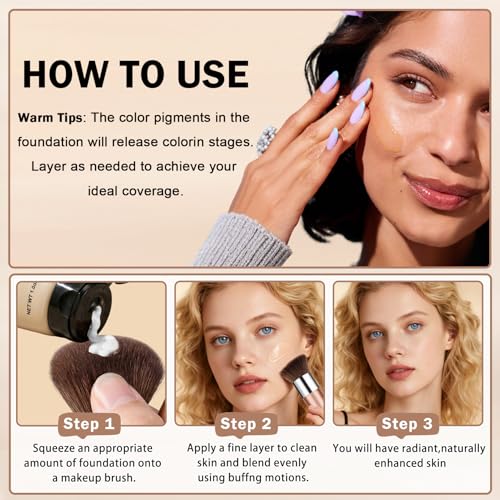 Color Changing Foundation for Mature Skin | Hydrating & Self-Adjusting