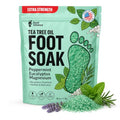 Tea Tree Oil Foot Soak with Epsom Salt for Calluses & Dry Feet - 16 oz