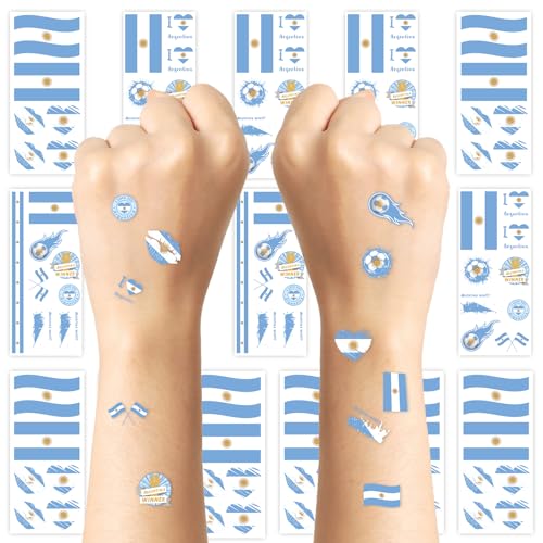 2026 World Cup & St Patrick's Day Temporary Tattoos - 16PCS