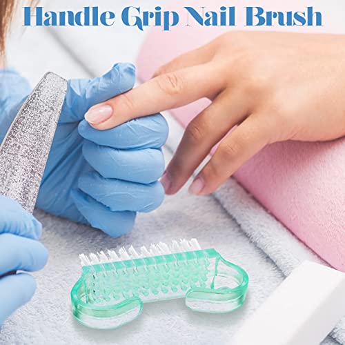 400 Pcs Nail Brushes Set for Easy Fingernail Cleaning - Multicolor