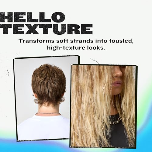 Bed Head by TIGI Salty Not Sorry Texturizing Salt Spray for Natural Undone Hairstyles, 3.38 fl oz