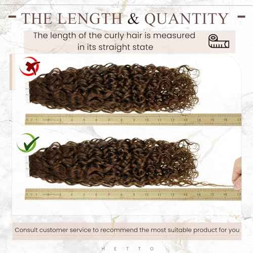 Hetto Curly Tape in Hair Extensions Human Hair Black Wavy Tape in Hair Extensions Invisible Curly Tapes Hair Extension #1 Jet Black 14Inch 50G