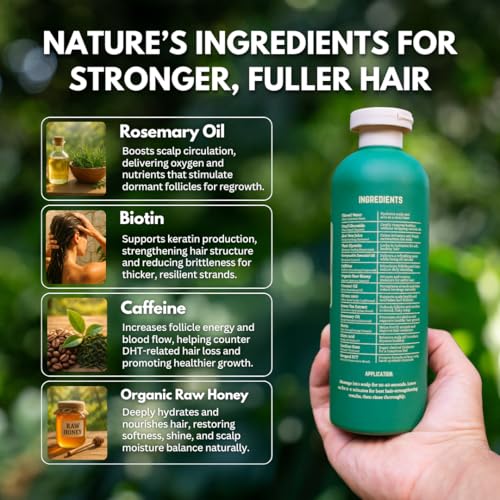 PRIMALS Hair Strengthening Shampoo with Caffeine & Biotin
