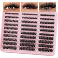 Lash Clusters 300PCS Mixed Volume Eyelash Extensions 8-16mm