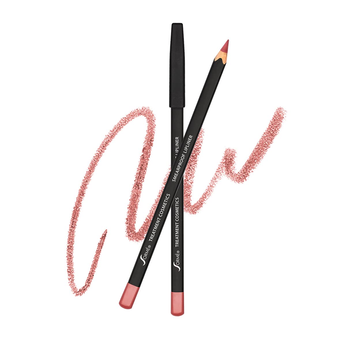 Sorme Waterproof Lip Liner - Non-splintering Smearproof Lip Liner - Revitalizing with Lecithin, Vitamins C and E