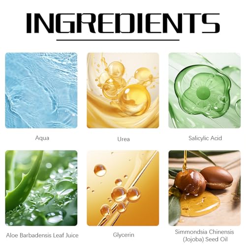 60% Urea Foot Cream Stick for Dry Cracked Heel & Skin Repair, Moisturizing Balm