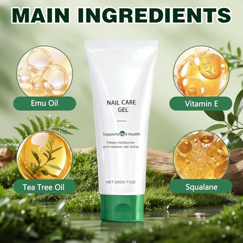 Natural Nail Repair Gel with Olive Oil & Tea Tree - 2pc Set