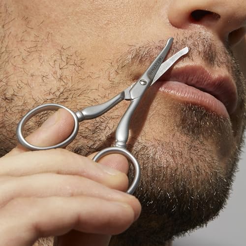 Tweezerman Facial Hair Scissors for Men | Stainless Steel
