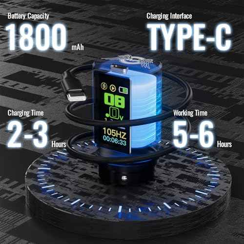 WORMHOLE PRO Wireless Tattoo Gun Kit Tattoo Machine 2 Batteries 1,800mAh Power Supply, Smart Tattoo Pen, 1/2 OZ Xtreme Tattoo Ink 20 Tattoo Needles with Extra Battery RCA Jack Part, Brushless Motor