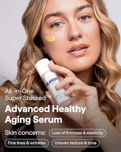 Remedy Science Anti-Aging Serum for Wrinkles & Uneven Skin Tone - Hydrating Night Treatment
