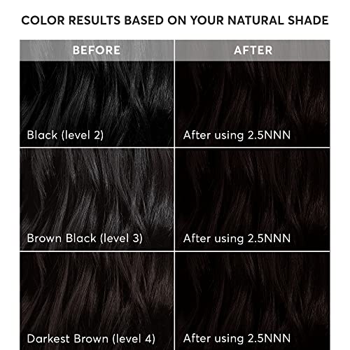 Madison Reed Radiant Hair Color Kit - 100% Gray Coverage, Soft Black