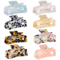 8 Pack Hair Claw Clips for Women 3 Inch