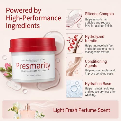 Protein Deep Conditioning Hair Mask for Dry, Frizzy Hair