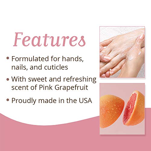 Gena Mani Spa Exfoliating Hand Sugar Scrub - Pink Grapefruit, 12 oz
