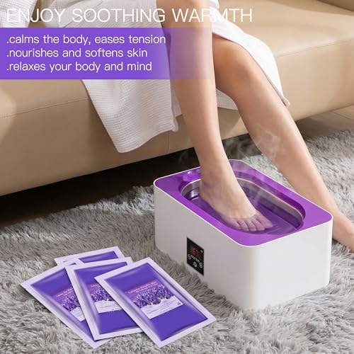 Paraffin Wax Machine 4000ml - Hand & Feet Spa Kit with Gloves