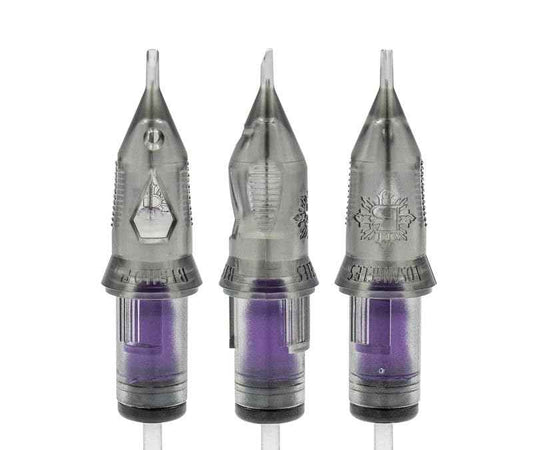 Bishop Tattoo Da Vinci V2 Cartridges - Bugpin - 10 Gage With 03 Pins - Round Liner Long - 20 Cartridges