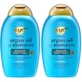 OGX Renewing +Cold-Pressed Argan Oil of Morocco Hydrating Hair Shampoo, Help Moisturize, Soften & Strengthen Hair, Paraben-Free with Sulfate-Free Surfactants, 13 fl oz (Pack of 2)