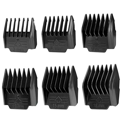 6 Pcs Dog Clipper Attachment Guide Combs for oneisall Clippers