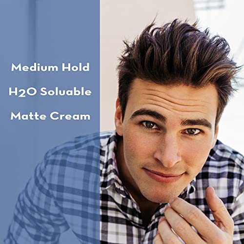 Layrite Natural Matte Cream 4.25oz - Medium Hold Hair Styling