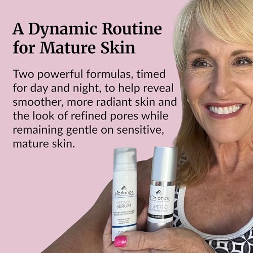 Vibriance Dynamic Duo Skincare Set - Vitamin C & Retinol Serum