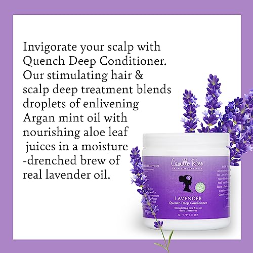Camille Rose Lavender Quench Deep Conditioner, 8 oz