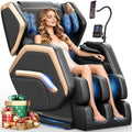 Zero Gravity Massage Chair - 10 Rollers, 8 Airbags, Heat & Bluetooth