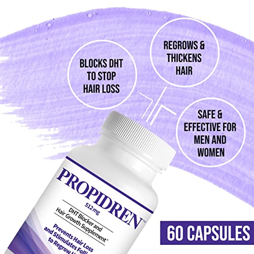 Propidren DHT Blocker Hair Growth Pills for Men & Women