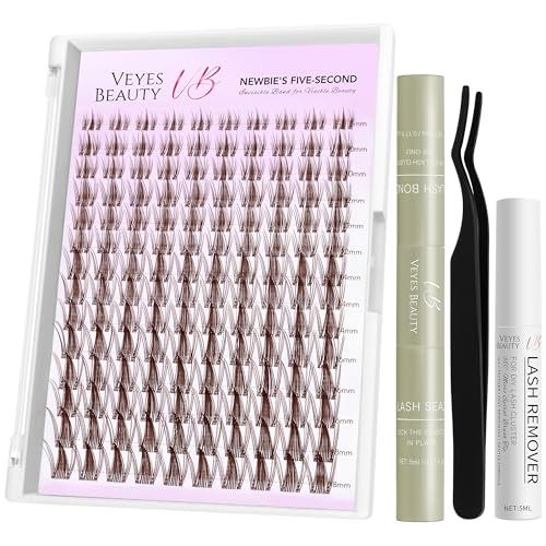 Brown Wispy Lash Clusters Kit - DIY Eyelash Extensions