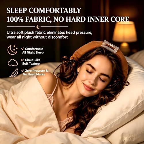 Heatless Curling Headband with Detachable Comb & 2 Scrunchies