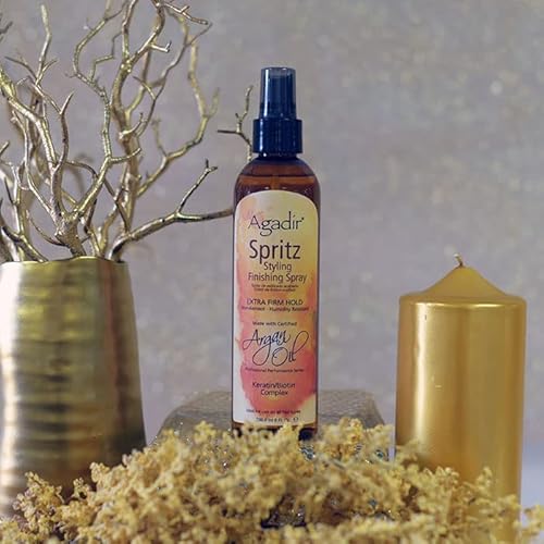 AGADIR Spritz Styling Finishing Spray, 8 Fl Oz