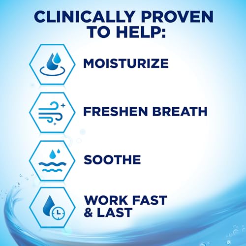 Biotène Oral Rinse Mouthwash for Dry Mouth, Fresh Mint 33.8 fl oz
