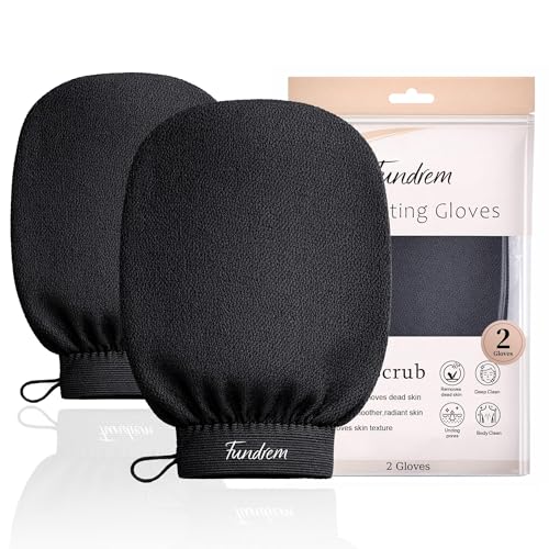 Korean Exfoliating Gloves 2-Pack | Dead Skin Remover