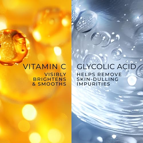 RoC Multi Correxion Revive + Glow Gel Vitamin C Cleanser,Face Wash,Facial Cleanser with Glycolic Acid,Paraben-Free,Sulfate-Free Skin Care - 6 Ounces,(Pack of 2)