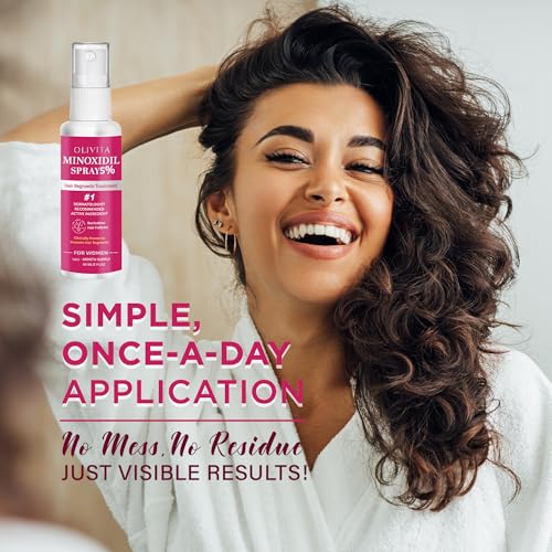 5% Minoxidil Spray for Hair Growth - Extra Strength Regrowth Treatment