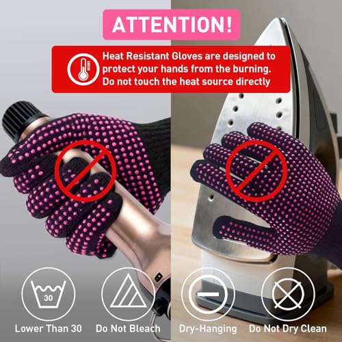 Heat Resistant Gloves for Hair Styling & Sublimation