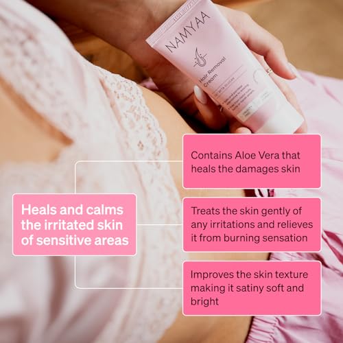 Namyaa Hair Removal Cream for Intimate Skin women 60gm