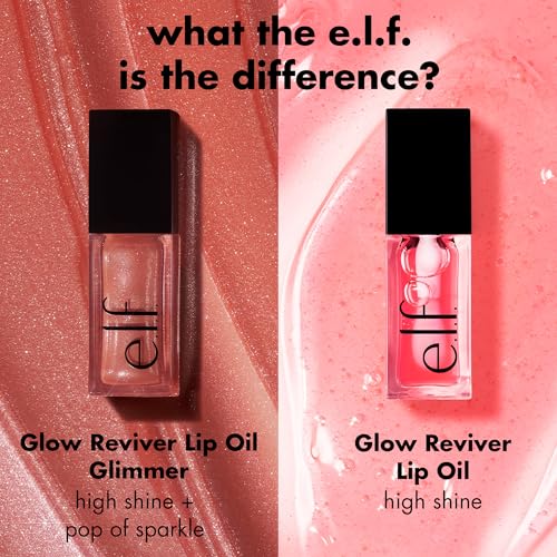 e.l.f. Glow Reviver Lip Oil - Hydrating Glossy Tint
